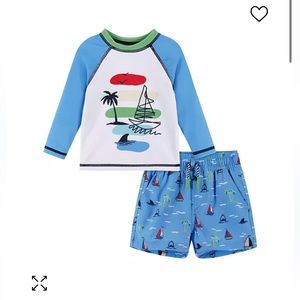 Andy and Evan 2pc Rashguard Set